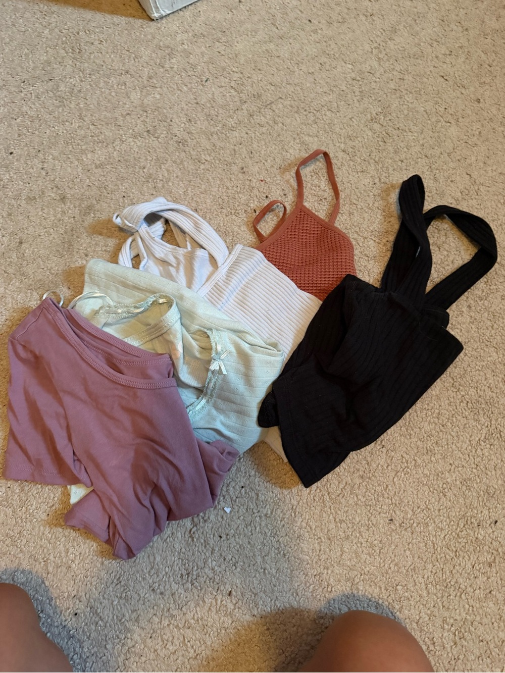 Mixed Women's Tops - Pink, White, Mint, Rust, Black